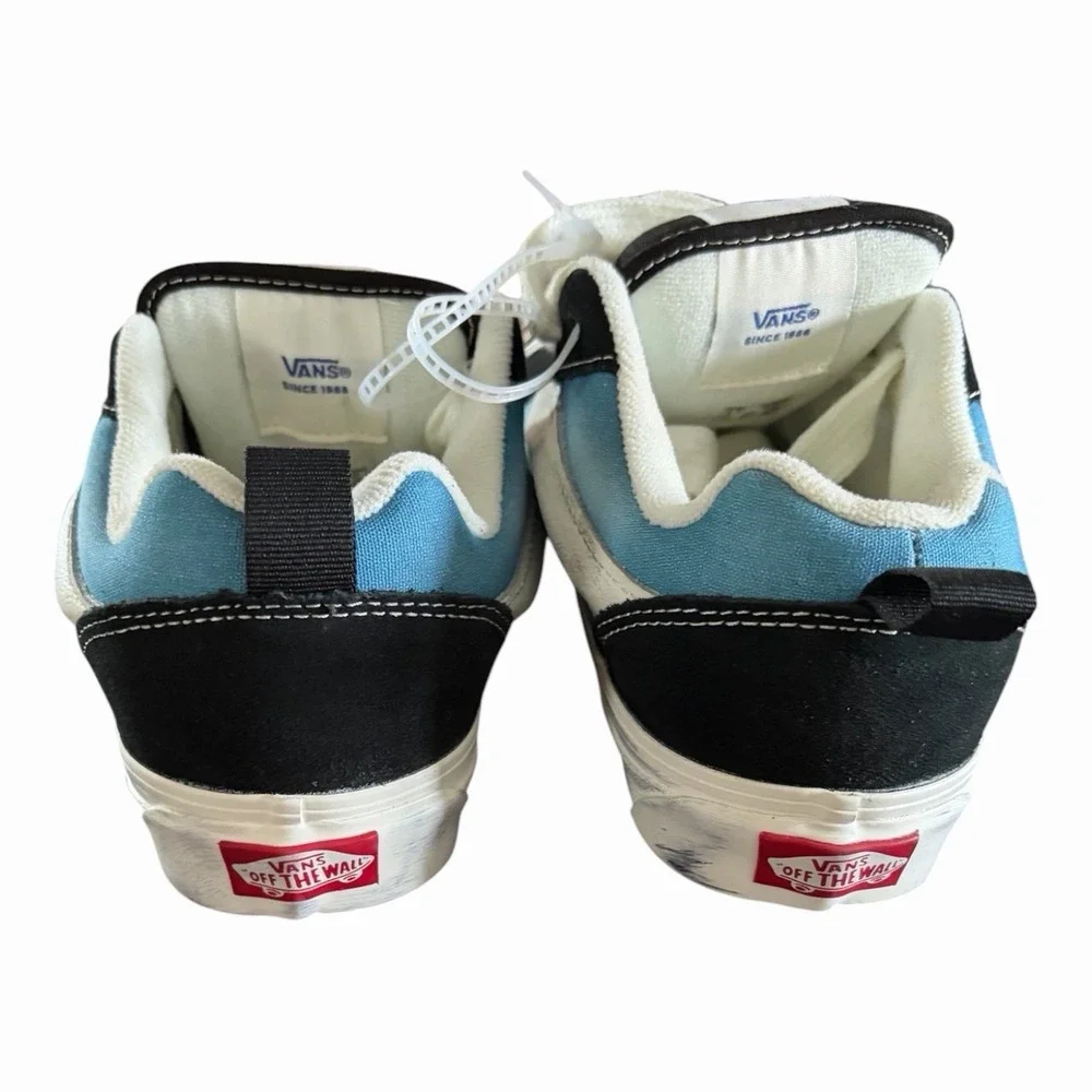 Vans Knu Skool Wave Washed Bluestone Womens Size 6 Casual Sneakers VN000CRPJCN